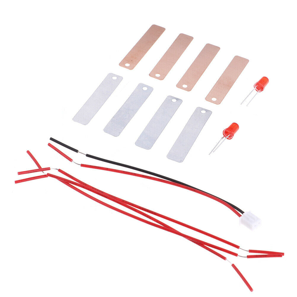 1Set Children Bio Energy Science Kit Potato Fruit Supply Electricity Experime DD