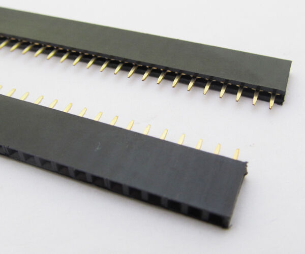 80x 40Pin Female IC Single Row Flat Header Socket 2.54