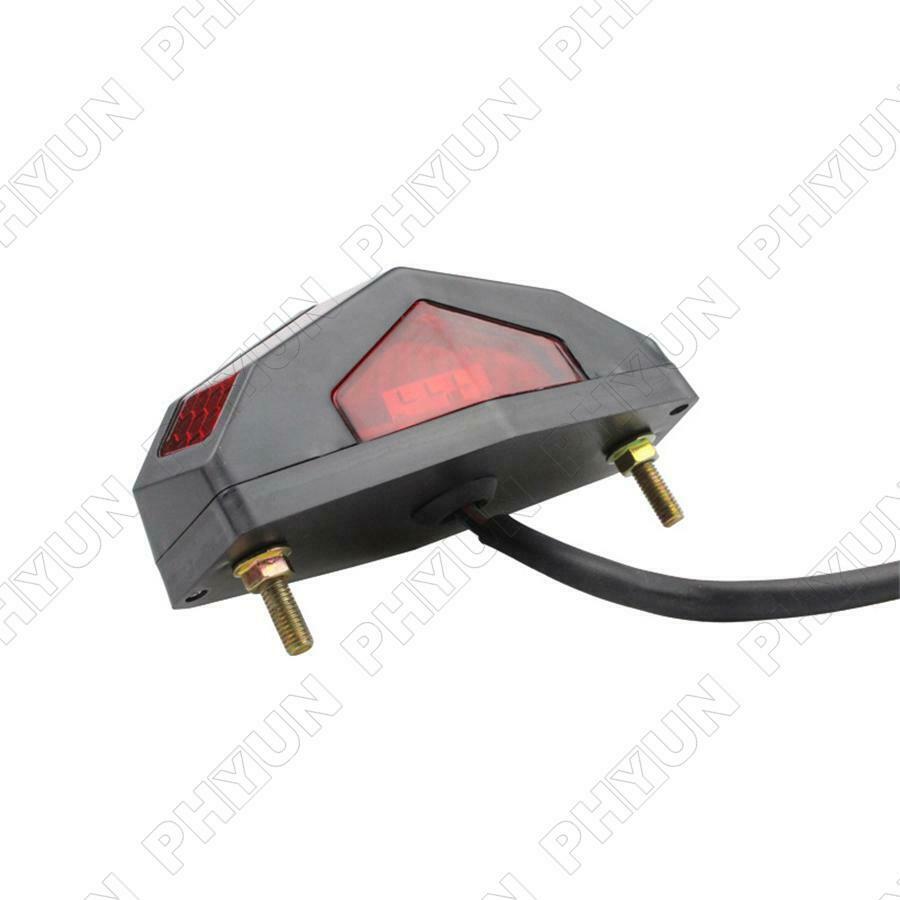 12V Universal Motorcycle  ATV LED Rear Tail Light Brake Stop Turn Signal Light