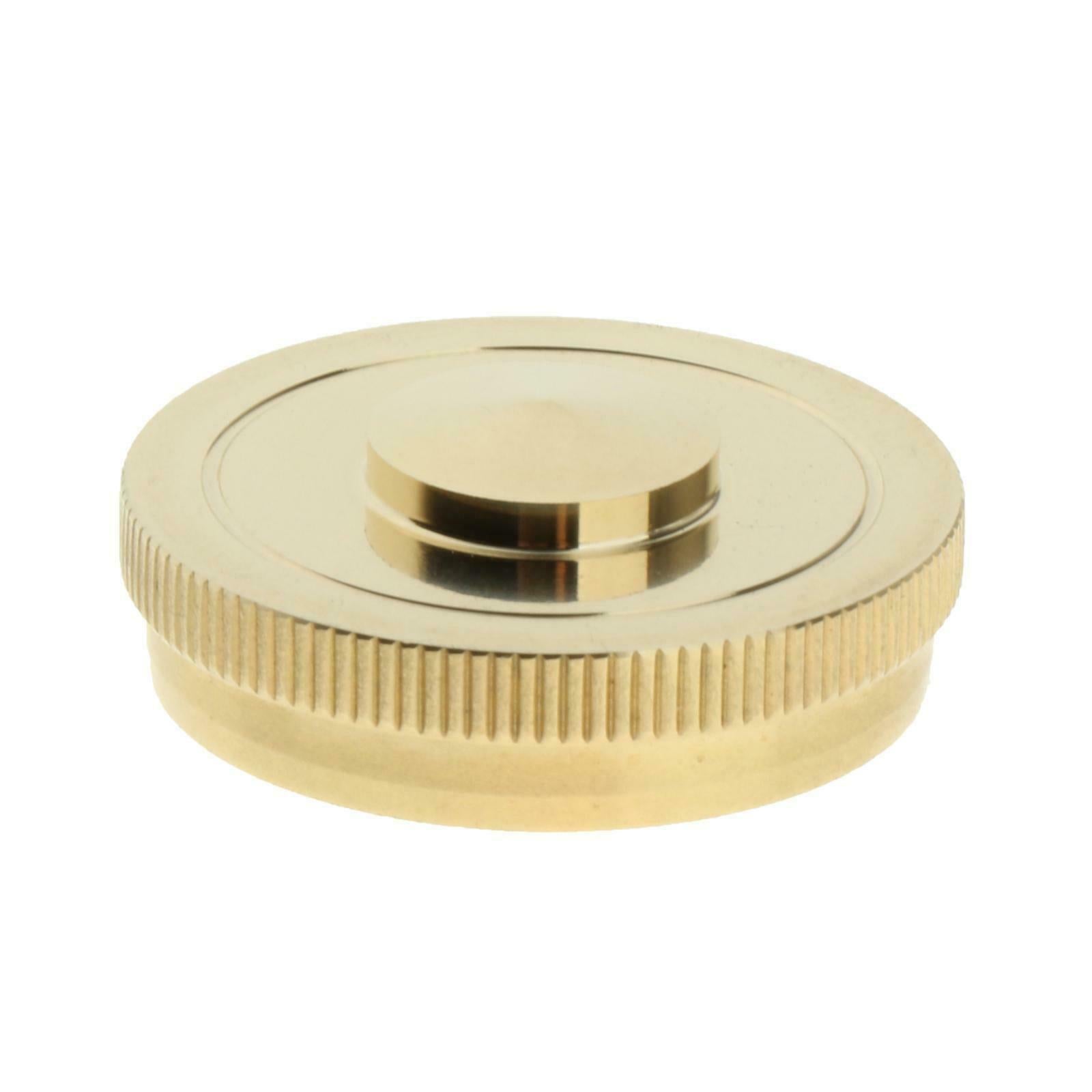 4x Brass Cylinder Lower Cover Caps Parts French Horn Musical Instruments DIY