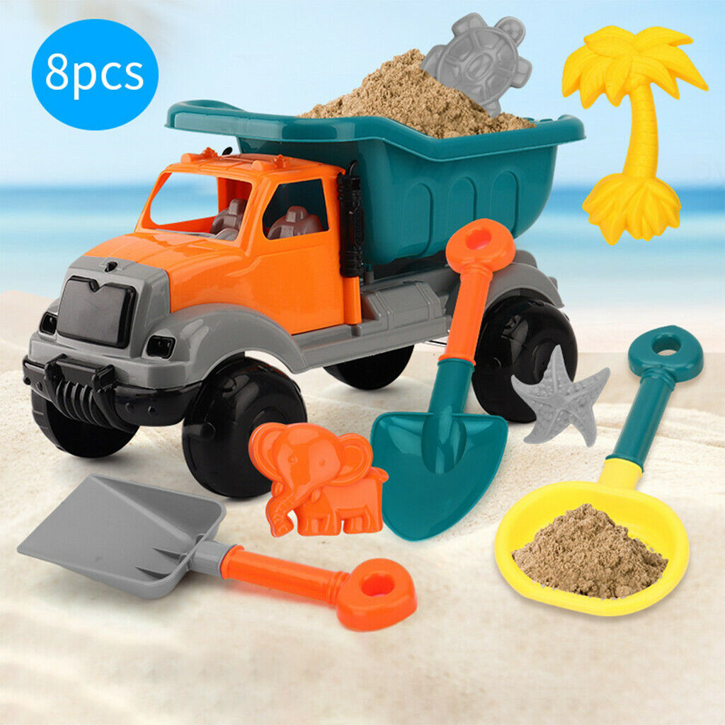 Summer Beach Toys Sand Car Digging Tool for Kids 3-4 Todders Gift 40x20x23cm