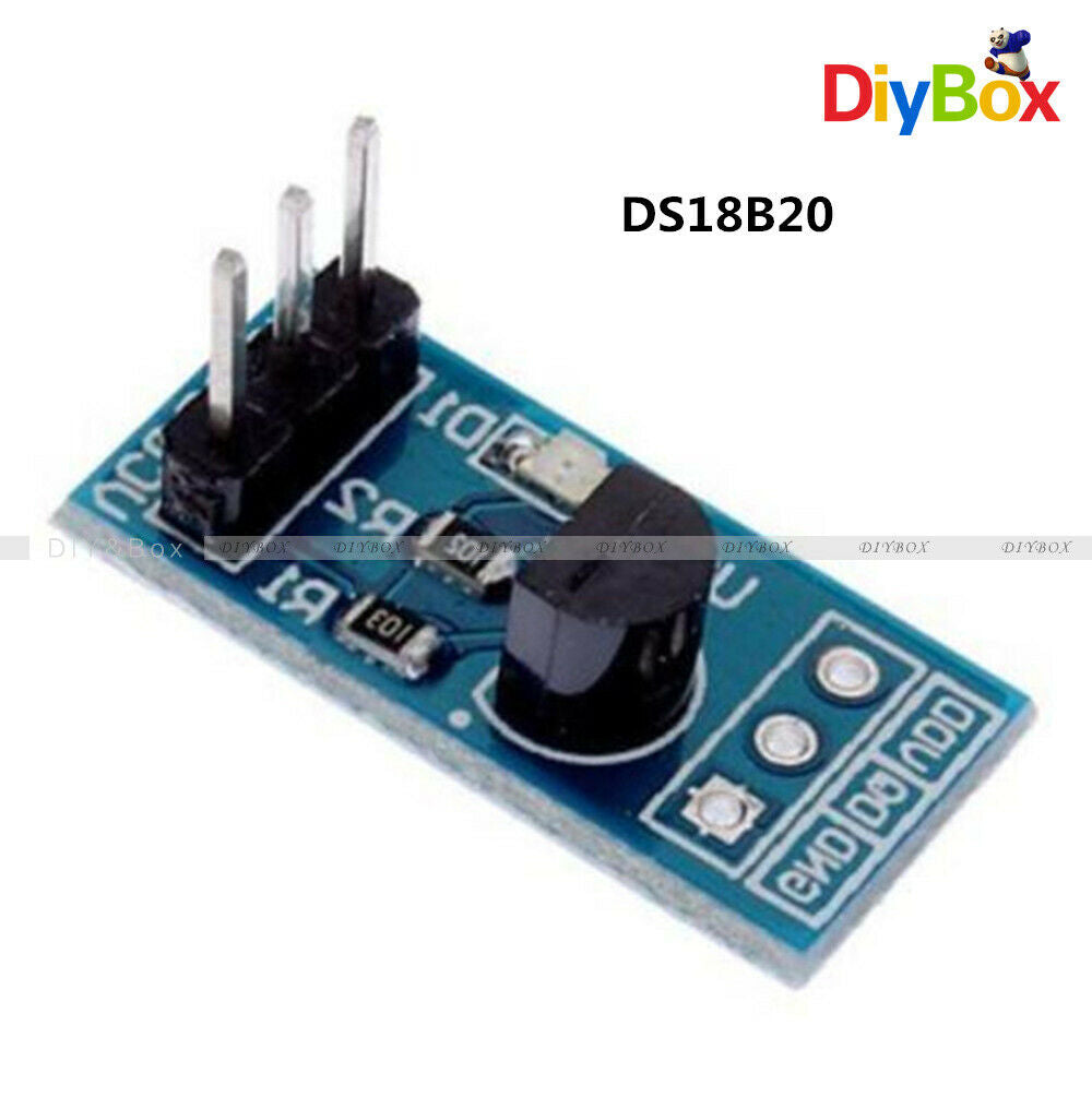 2PCS DS18B20 Temperature Sensor Temperature Measurement Module for Arduino
