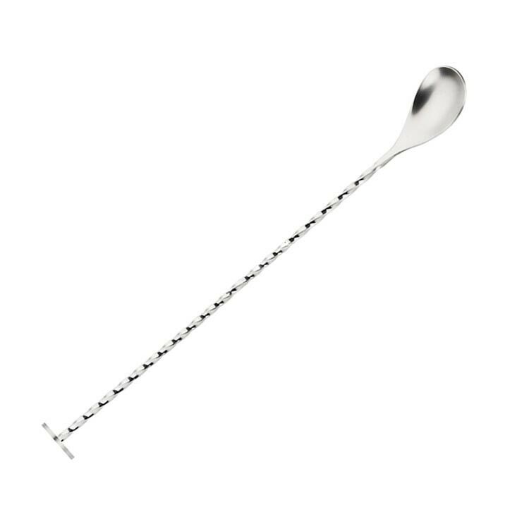 Twisted Mixing Spoon 27.5cm 11 Inch Mixing Spoon, Long Cocktail Spoon, Bar SpoS6