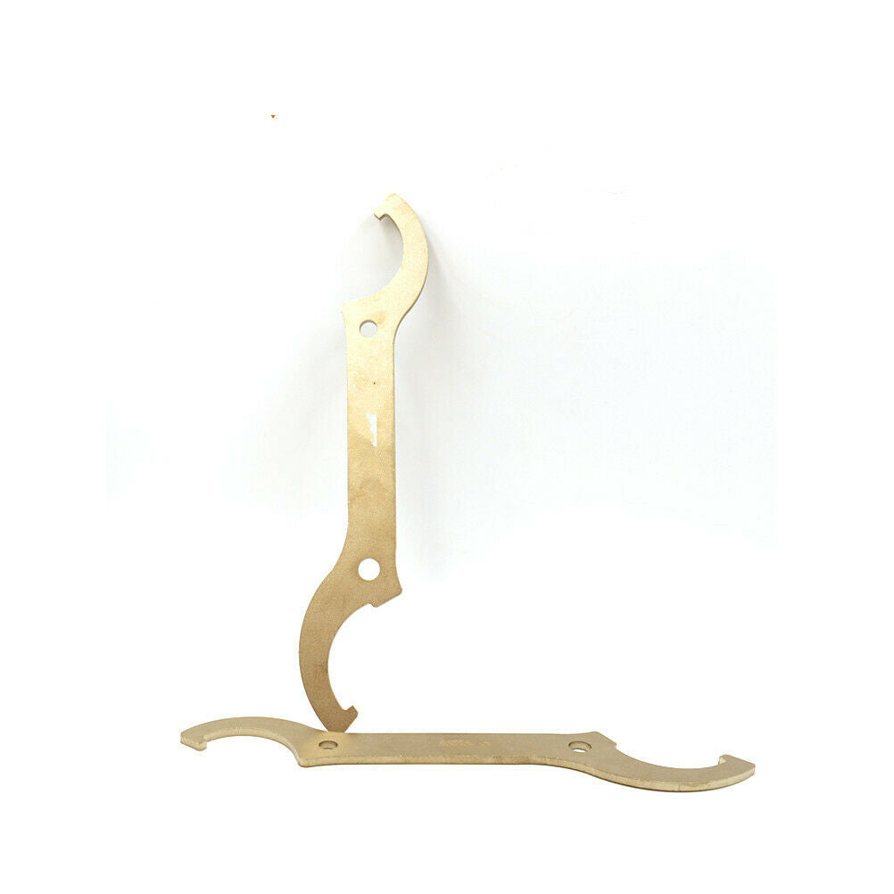 One Easy To Install  Sliver  Stainless Steel Rear Shock & Steering Stem Wrench