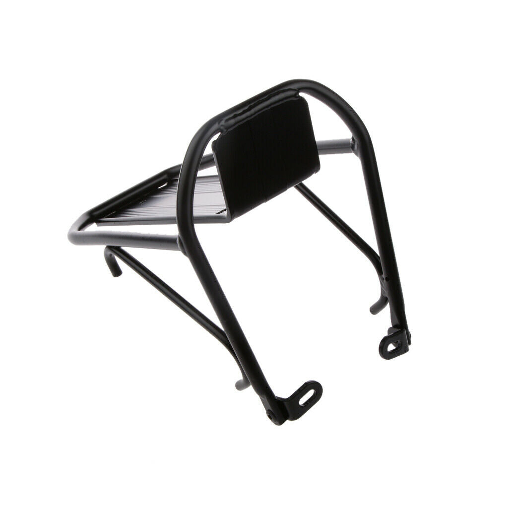 Mini Front/Rear Alloy Pannier Rack Bike Carrier Rack Bicycle Brake Fit