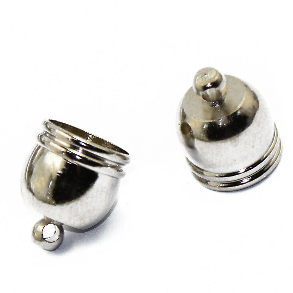 10pcs Brass Bell End Bead Caps Tip Jewelry Making Findings for Craft DIY