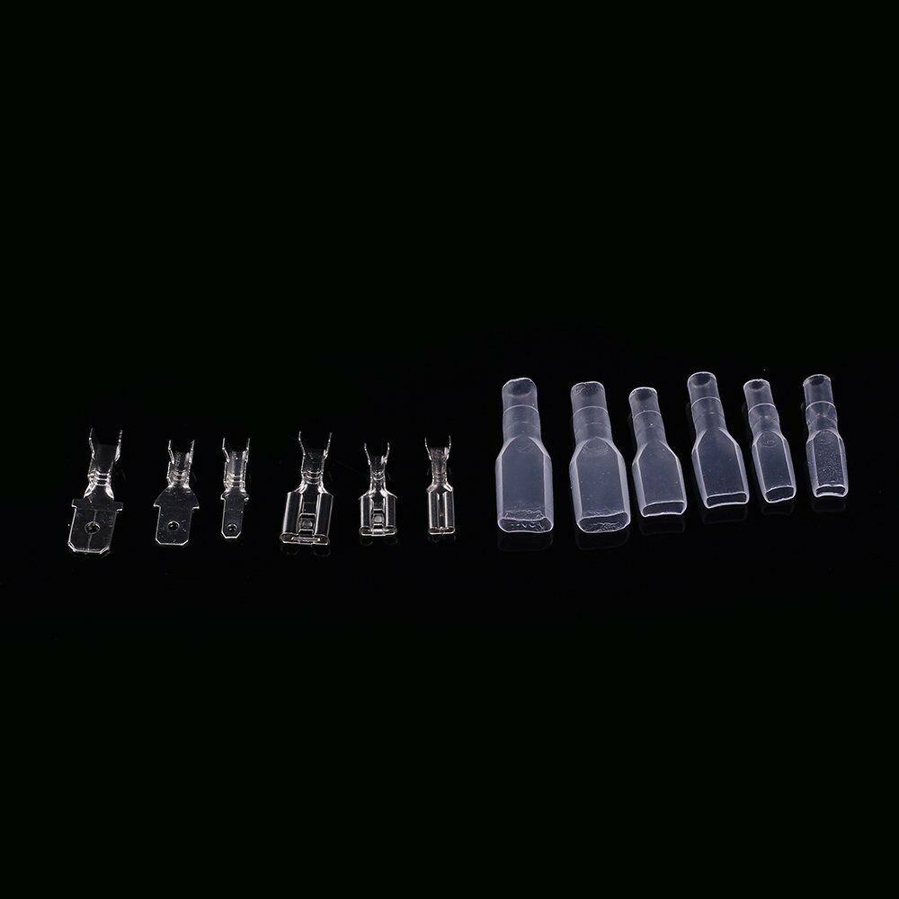 270pc Assorted 2.8mm 4.8mm 6.3mm Male Female Spade Connector Wire Crimp Terminal