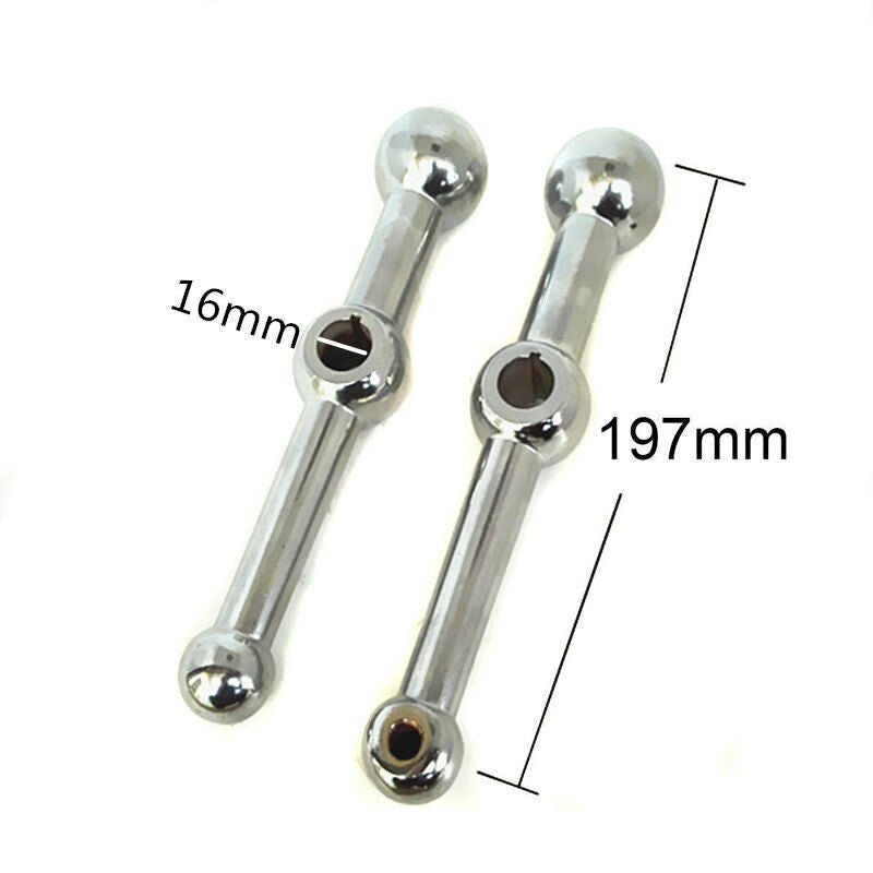 1x Bridgeport Milling Machine Table Three Ball Crank Fxed Handle Mill Tools