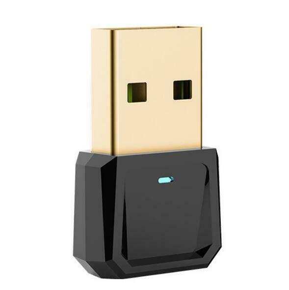 Bluetooth USB Adapter Bluetooth5.0 Wireless USB Audio Receiver for Desktop ComU4