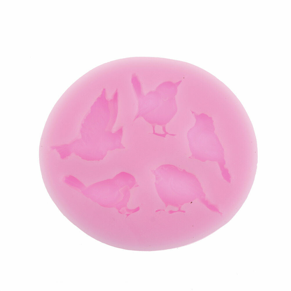 Bird Pattern Fondant Cake Mold Candy Sugar craft Cutter Baking Tool zcJC.l8