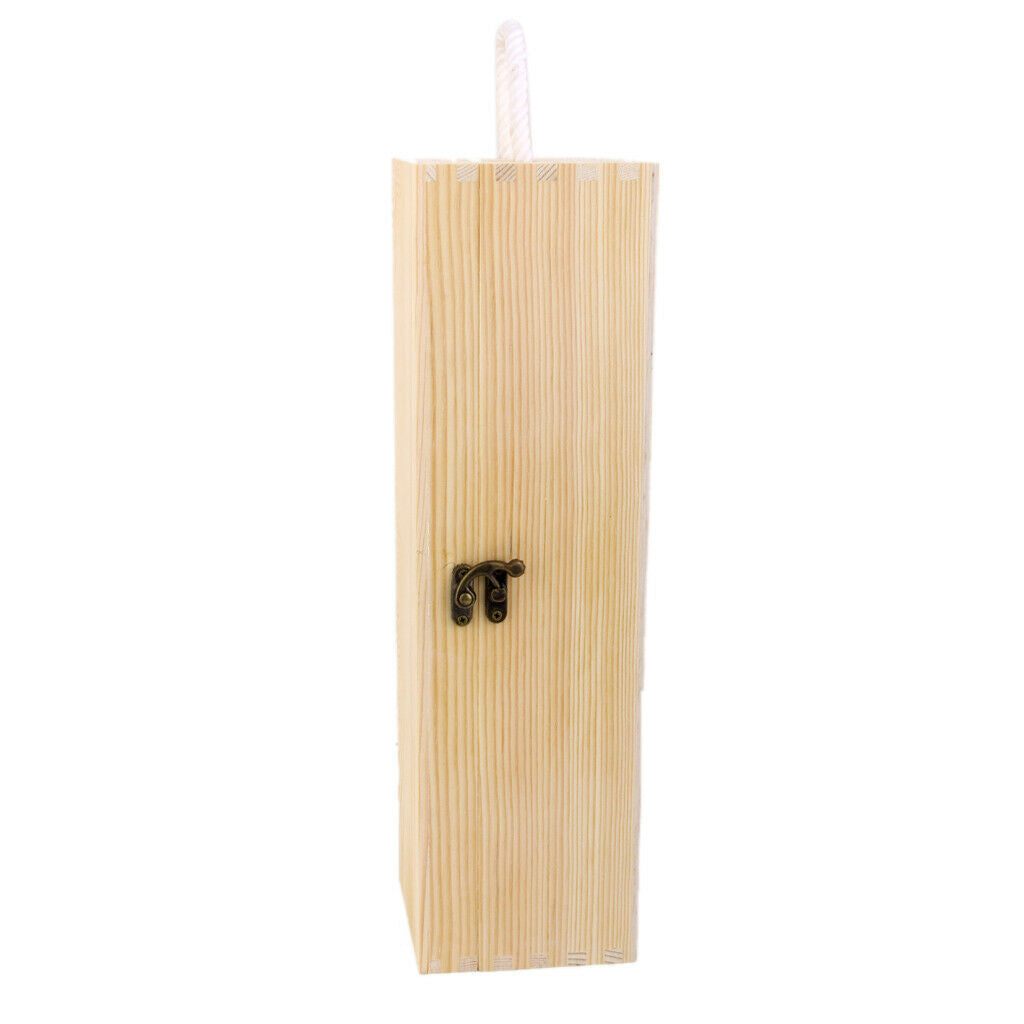 Wine Gift Box (Pine Wood,35 X 10 X 10cm)