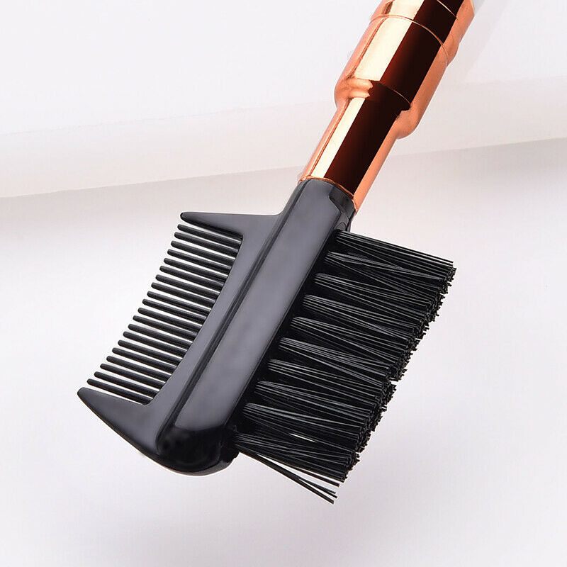 1PC Double Ended Eyebrow Comb Brush Makeup Brush Eyelash Applicator Makeu.l8