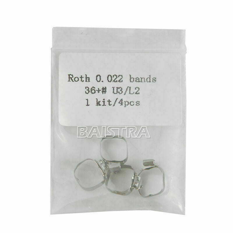 Dental Orthodontic Buccal Tubes Bands Upgrated 50Bag Roth. 022" For 1st Molar CA