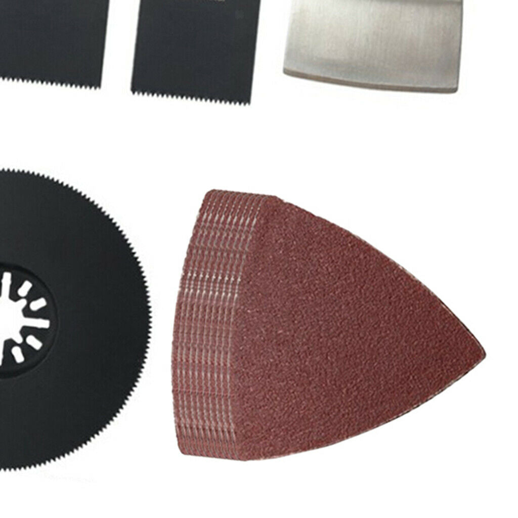 16Pcs/Set Metal Oscillating Quick Release Saw Blades Universal Multi-tool