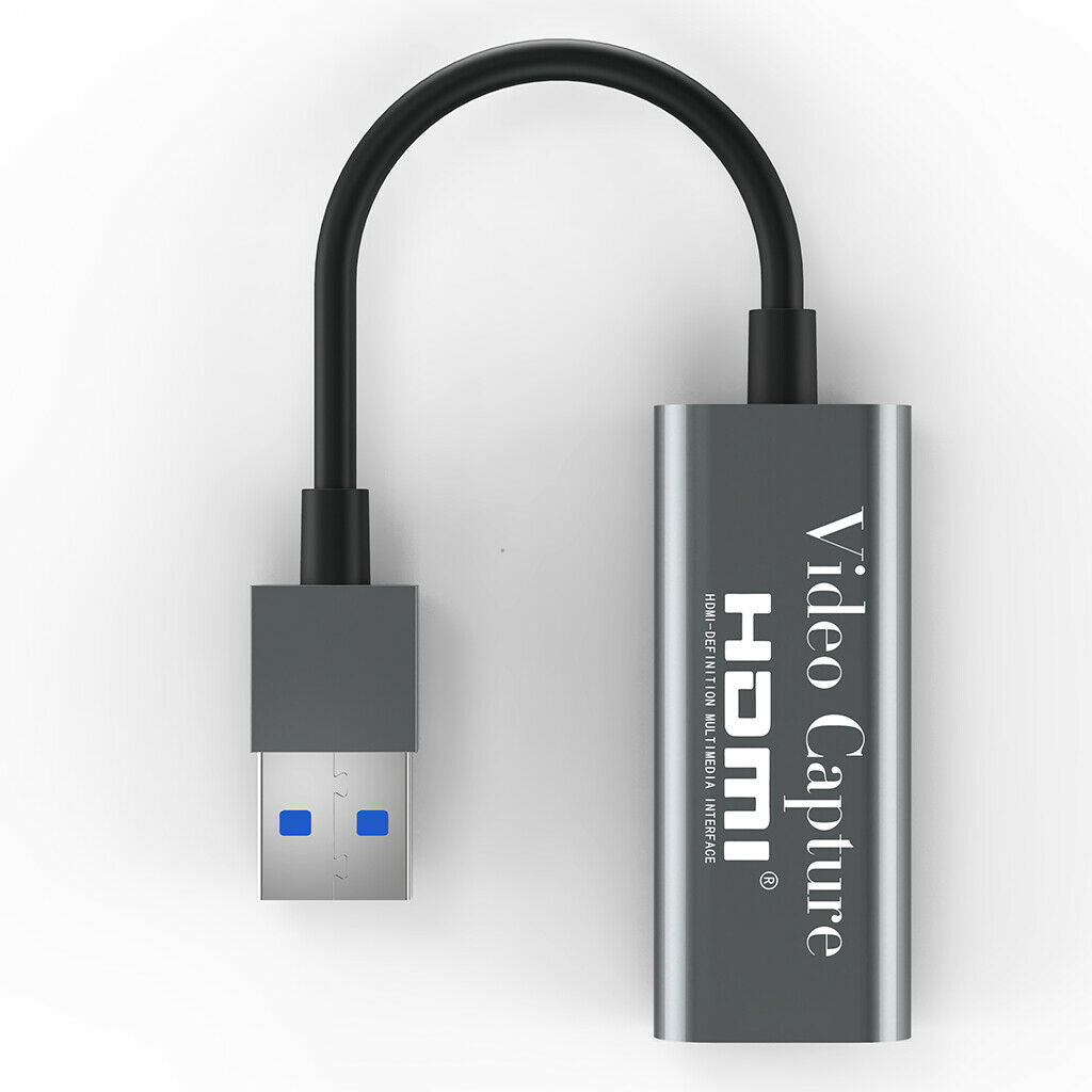 Audio Video Capture Card   to USB 2.0 1080p 30fps for Gaming Teaching