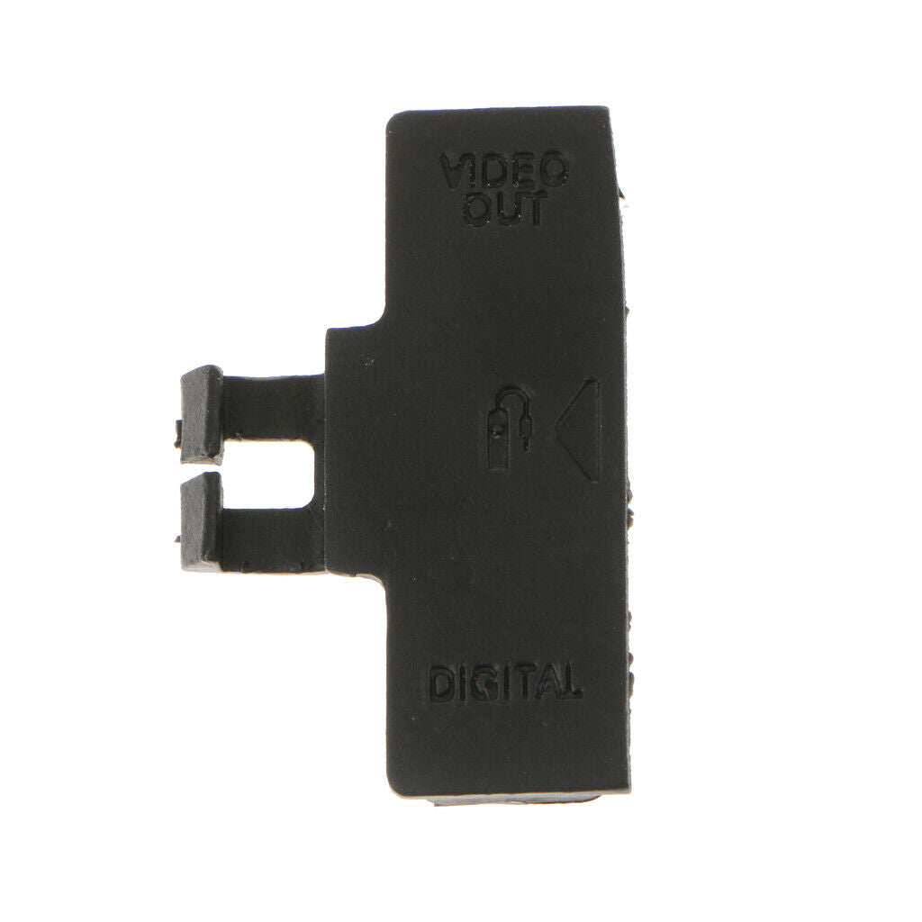 Black USB Rubber Repair Cover Partd for  EOS 400D Cameras