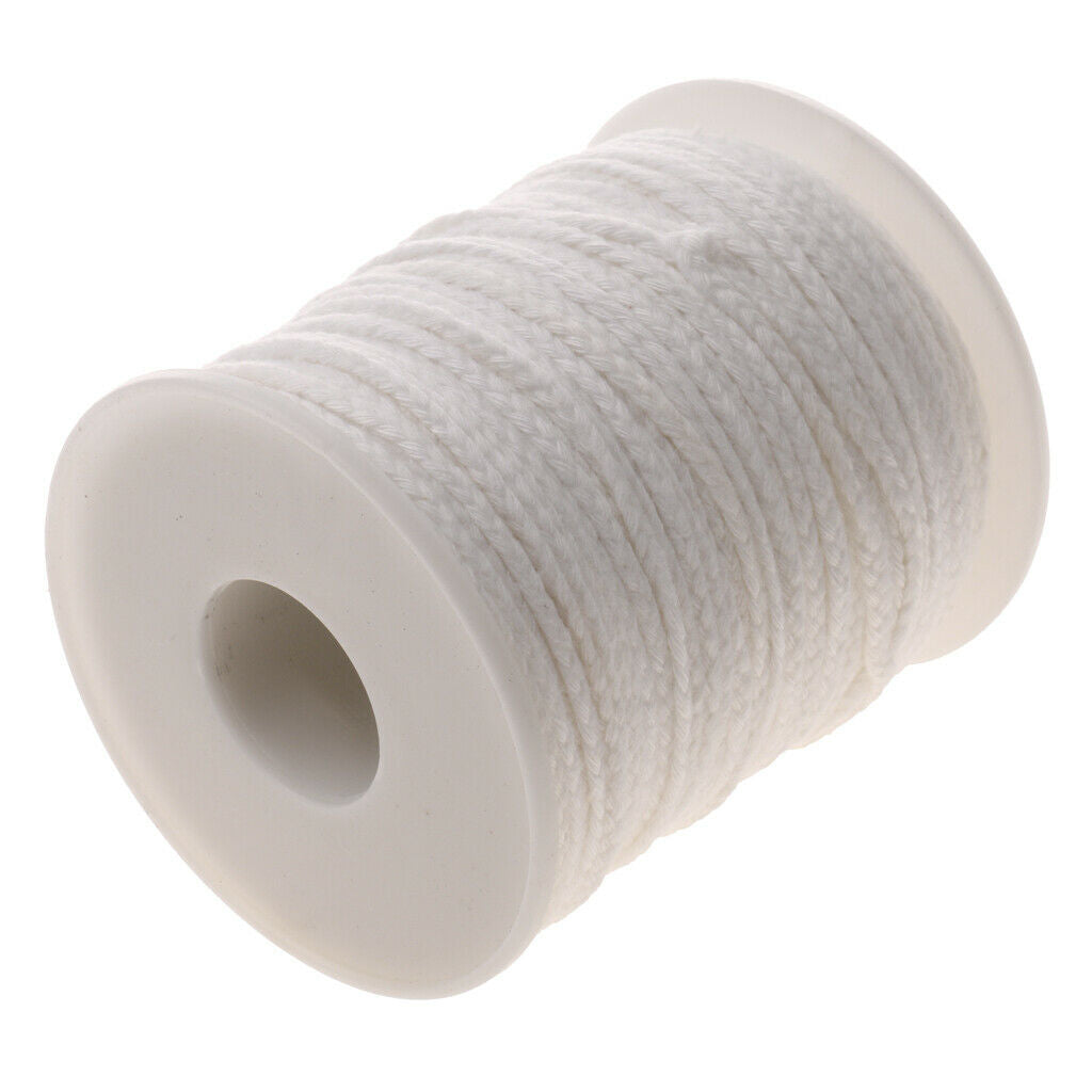 61m Natural Cotton Beeswax Candle Wicks   For DIY Candles Scented Candles
