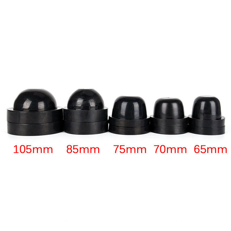 2Pcs 70mm Inner Dia Rubber Housing Seal Cap Dust Cover for Car LED Headlig.l8