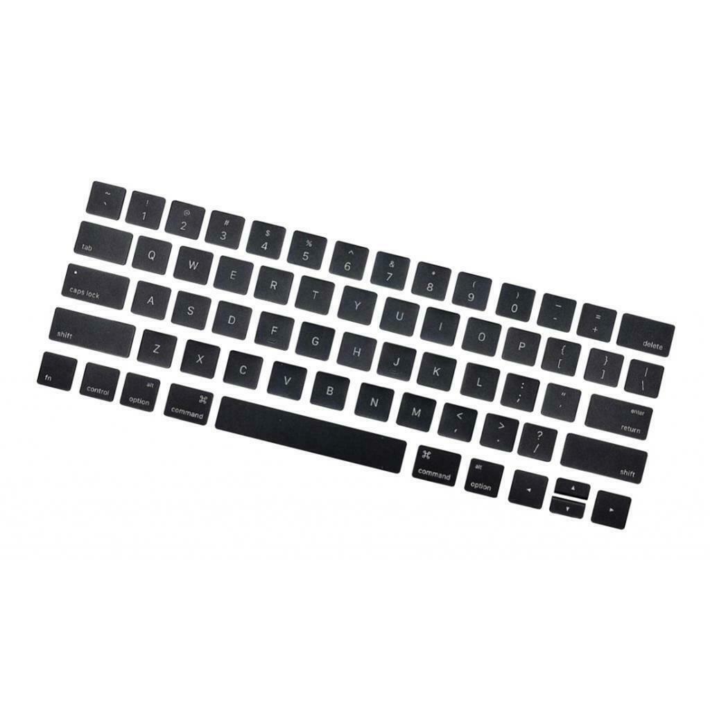 1 Pack Black US Layout Keycap for MacBook Pro 13" A1708 2016 2017 Laptop