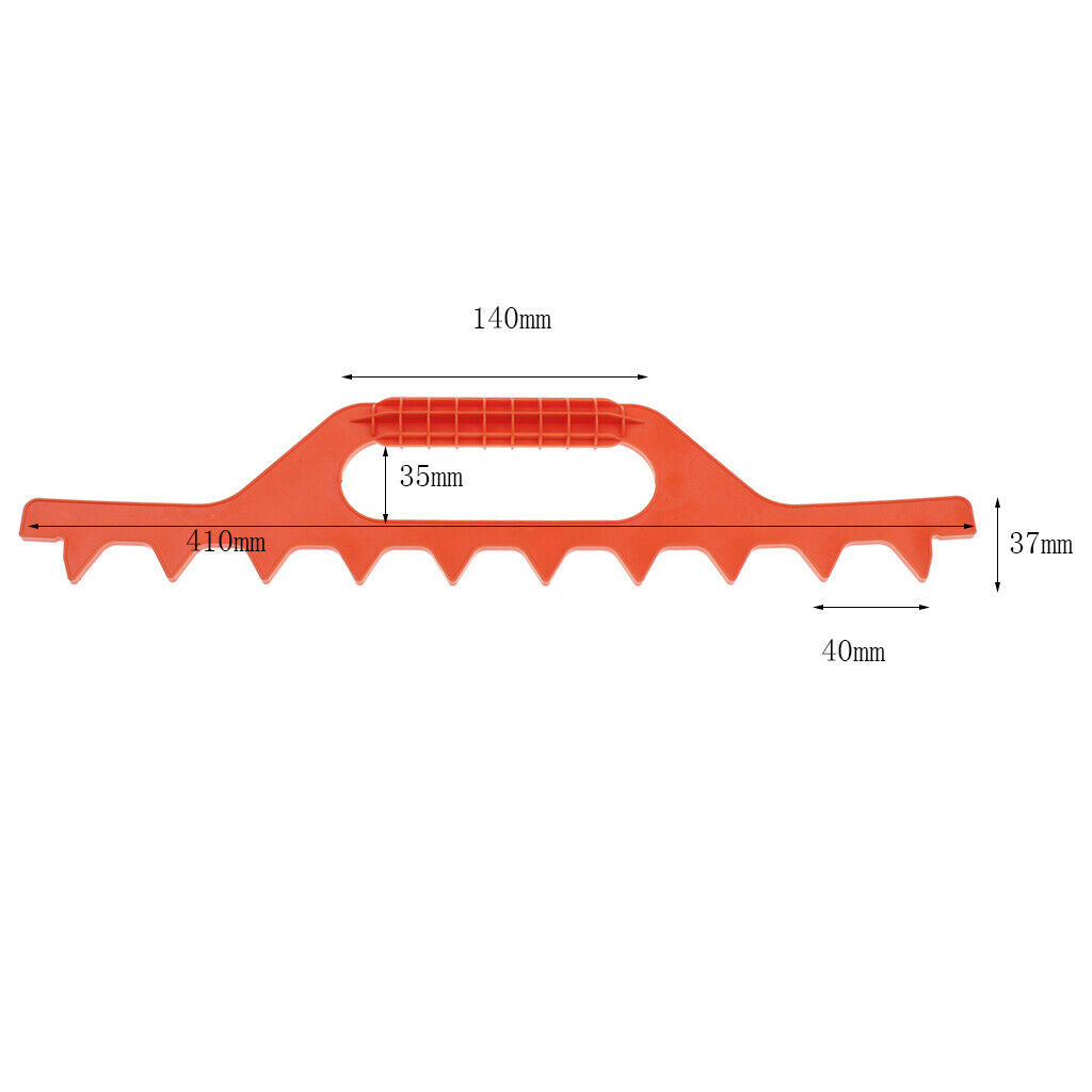 Hive Frame Spacer Bee Hive Frame Spacing Tool Beekeeping Tool red  9 Frame