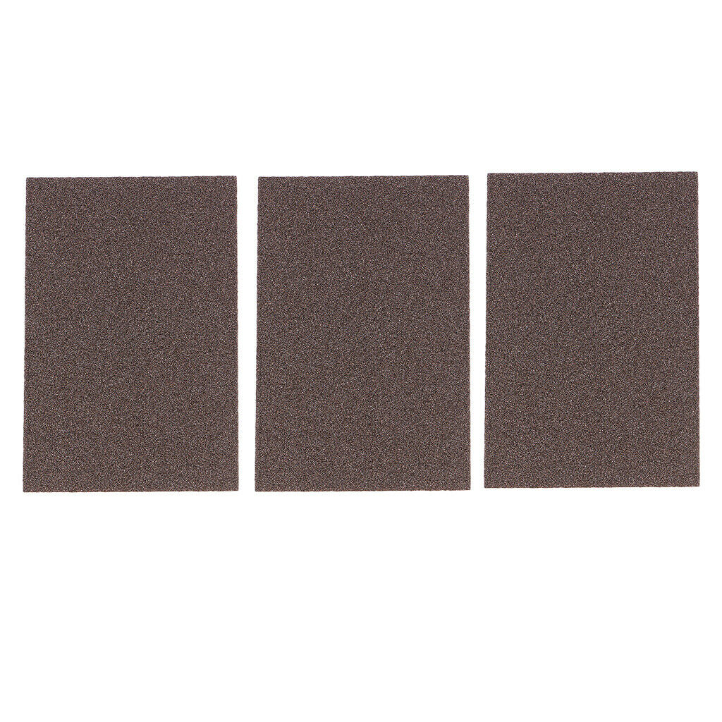 6x 6Pcs Abrasive Sanding Sponge Block Sandpaper Pad Kitchen Wood Surfaces