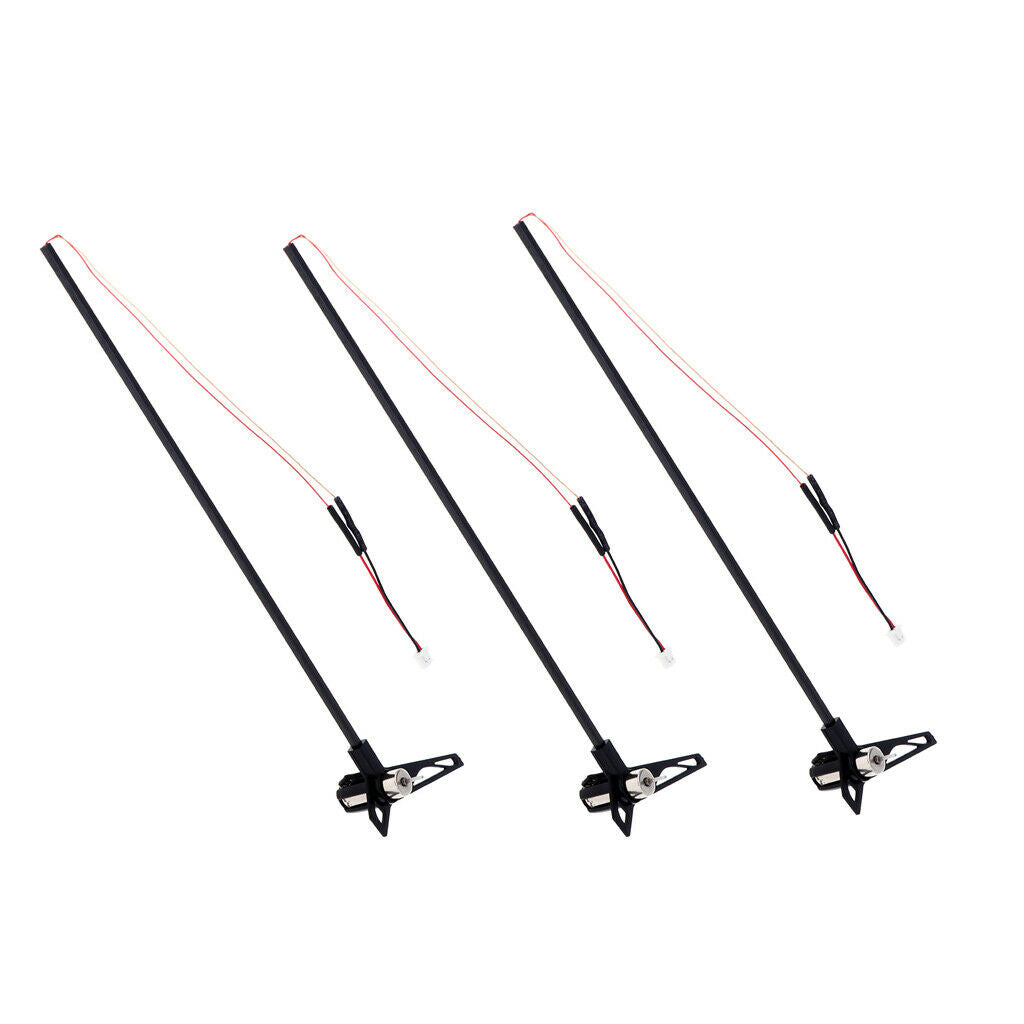 3xTail Boom&Motor Kit For WLtoys V911S V966 XK K100