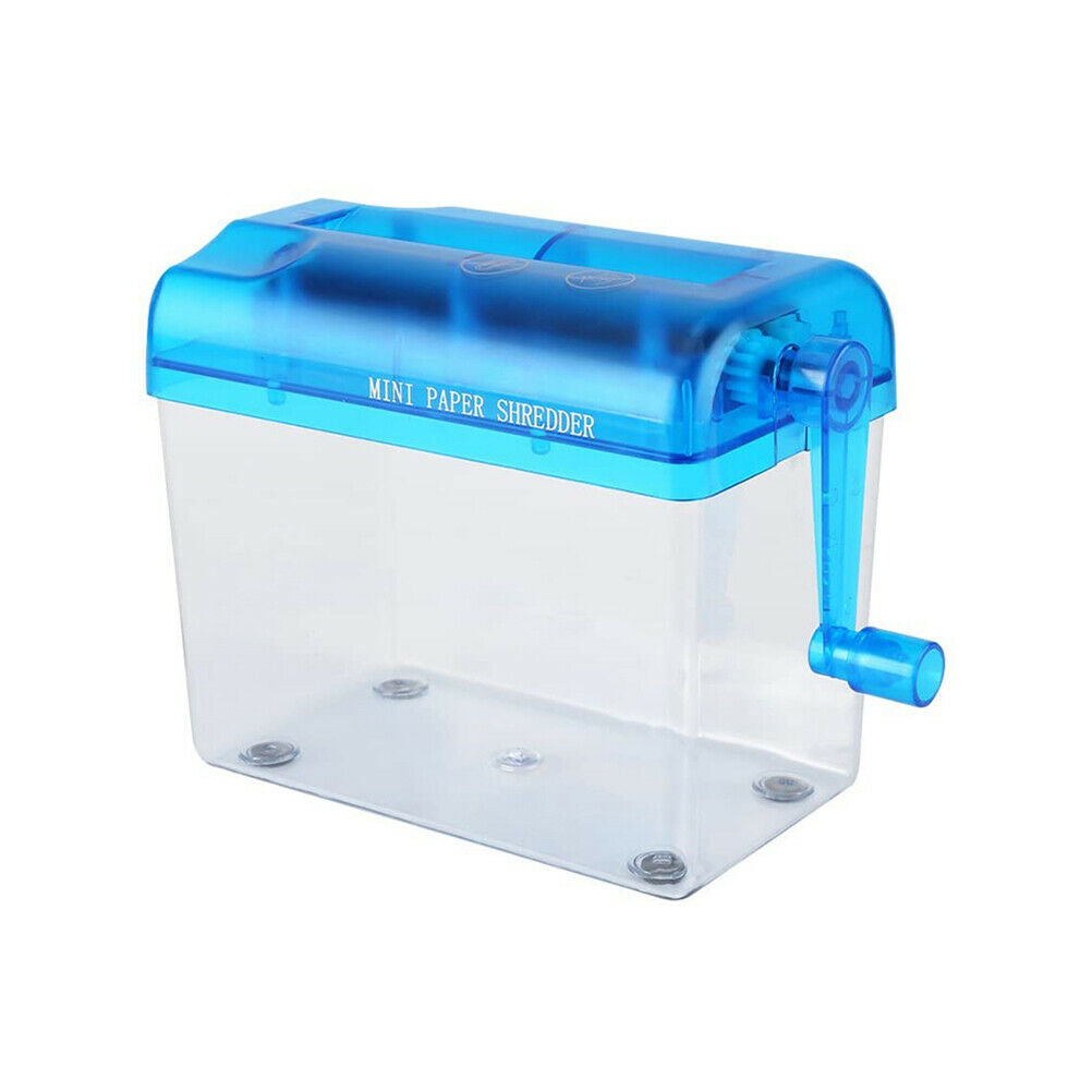 Portable Mini Shredder Manual Paper Documents Cutting Tools For Home Office
