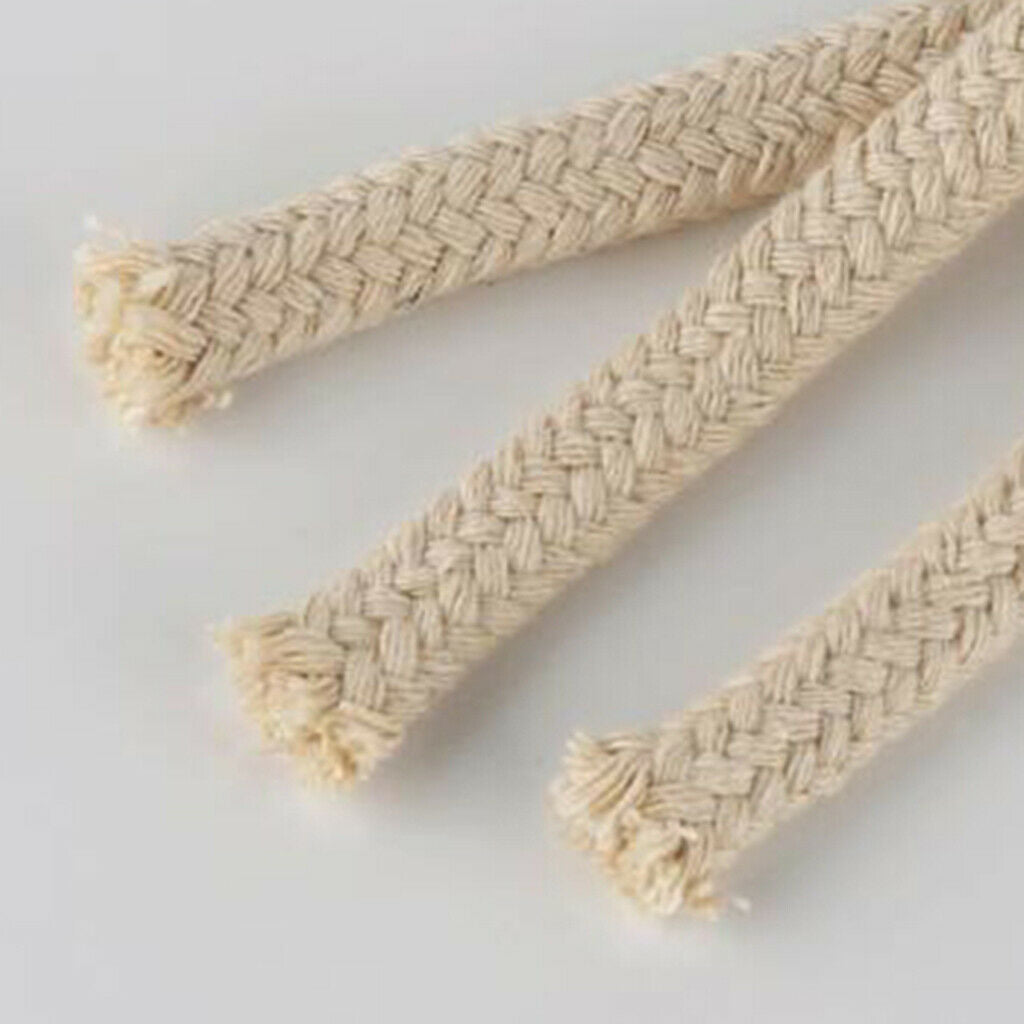 10 Pcs Alcohol Lamp Wicks Suitable For Siphon Pot, Beige Belgian Coffee Maker