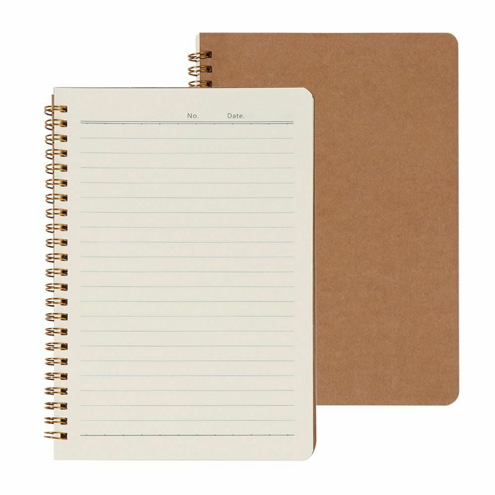 Notepad Retro Car Line Kraft Paper Notebook Coil Notebooks 16K Workbooks B5