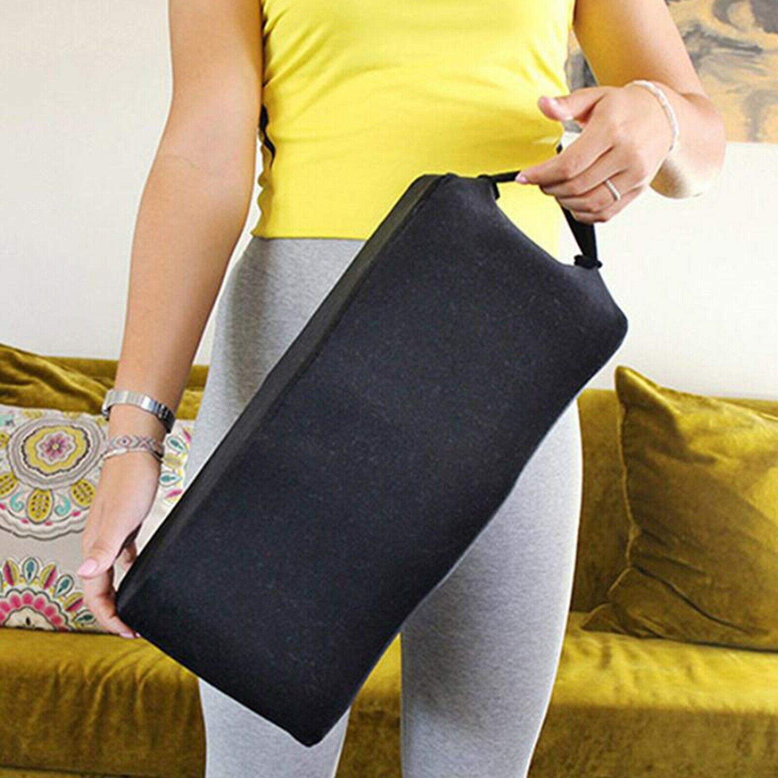 Buff Cushion BBL Brazilian Recovery Pillows Back Chair Cushion Pads Black