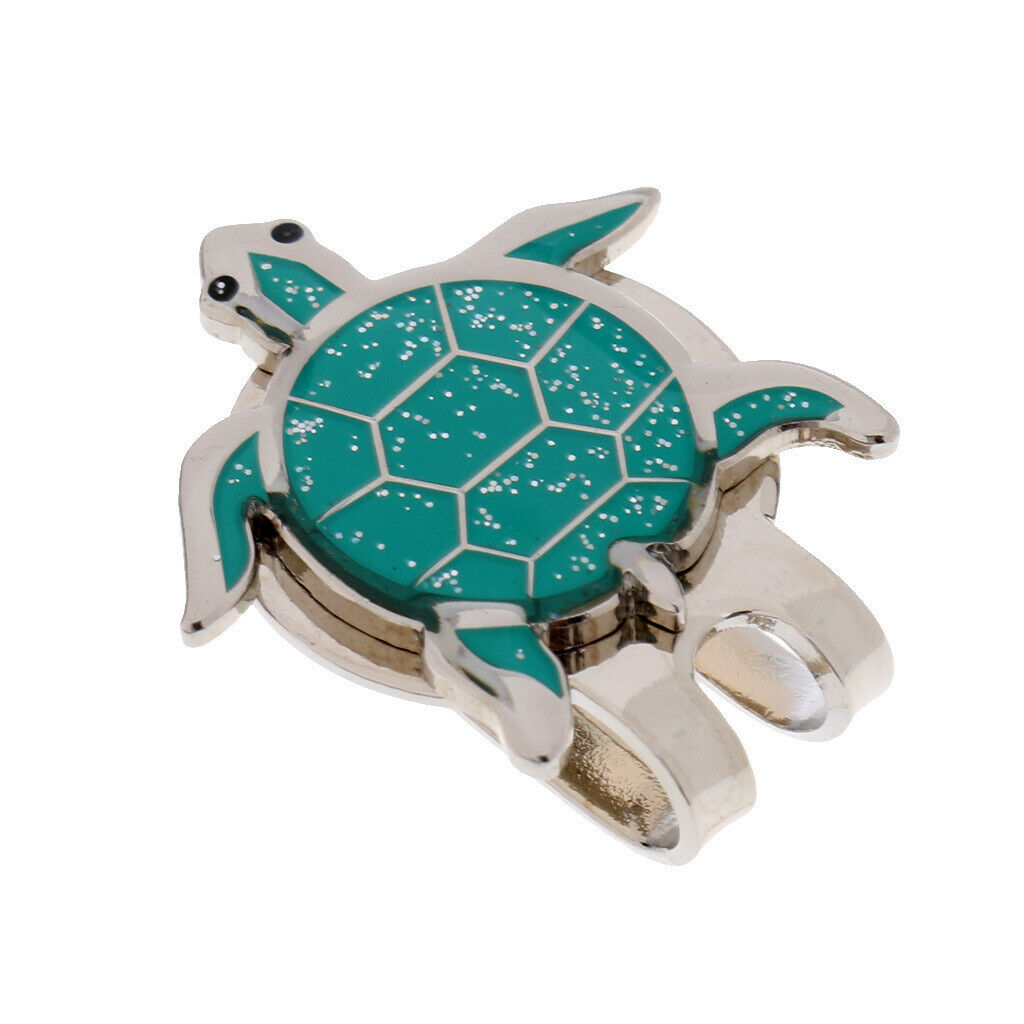 Golf Ball Marker Golf Hat Clip Cute Tortoise Pattern Golf Present