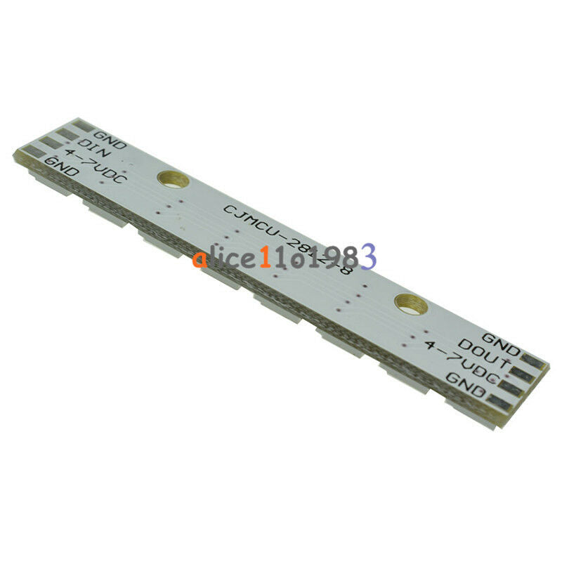 WS2812 WS 2811 5050 RGB LED Lamp Panel Module 5V 8-Bit Rainbow LED Precise