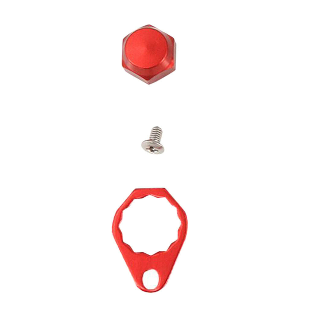 3X M8 Fishing Reel Handle Repair Part Baitcasting Screw for A/D Red-R