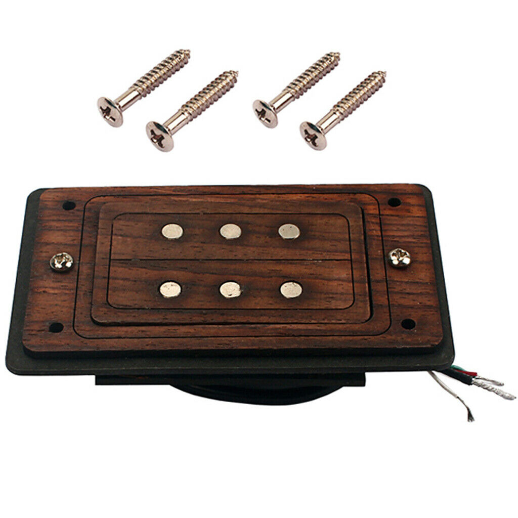 Cigar Box Guitar  3 String  Pickup with Rosewood Frame