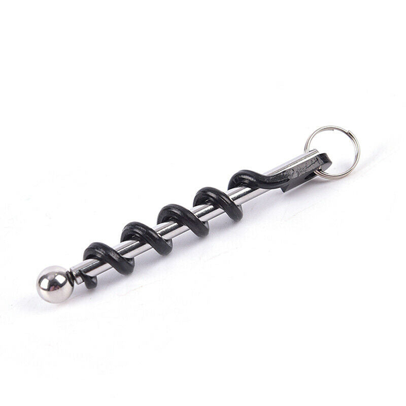 Multifunction Pocket Outdoor Red Wine Bottle Opener Keychain Key Ring Too.l8