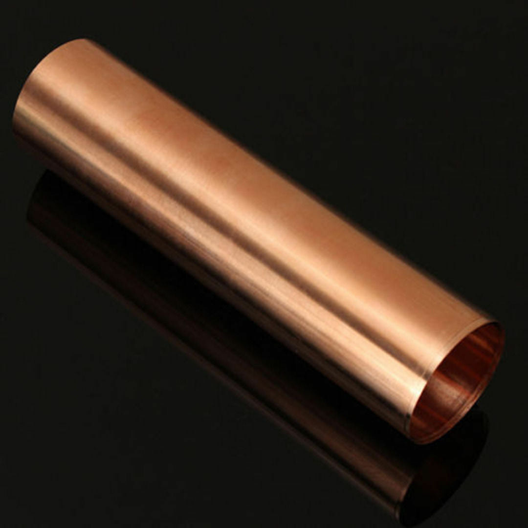 1pcs 99.9% Pure Copper Cu Metal Sheet Foil 0.1 x 200 x 1000 mm