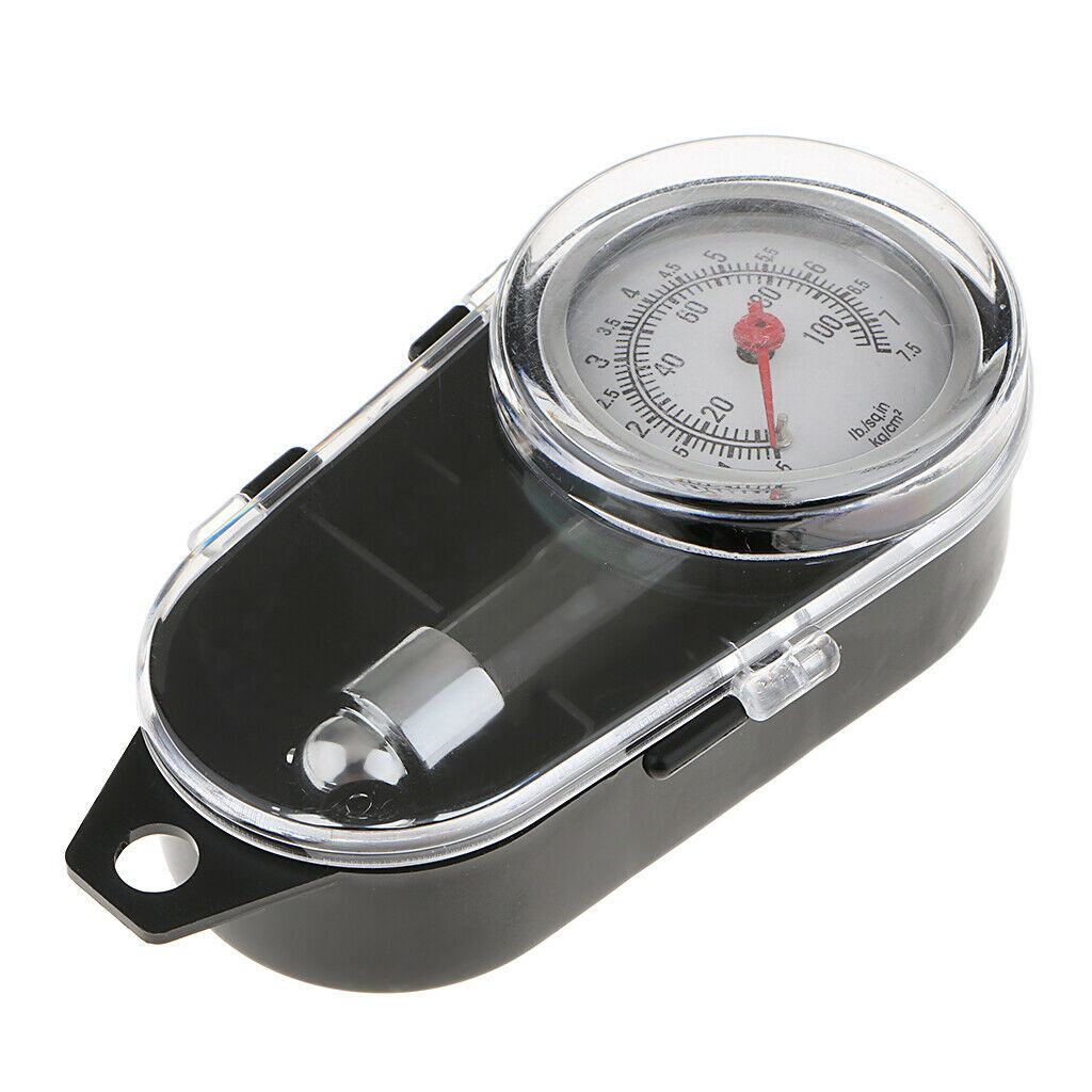 Auto Car Bike Truck Tire Air Pressure Gauge Dial Tyre Meter Tester 0-100PSI