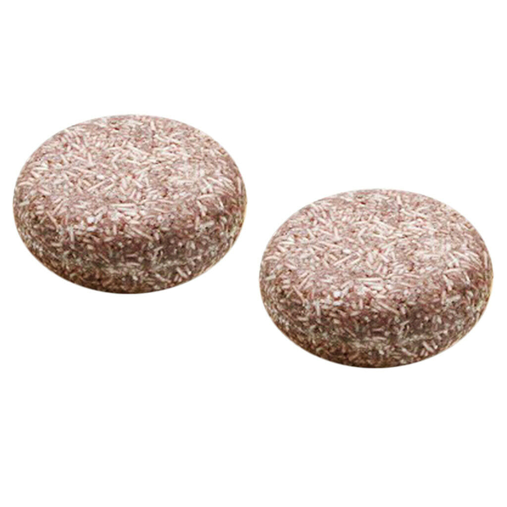 2x 55g Natural Plant Essential Oil Moisturizing Hair Cleaning Shampoo Soap