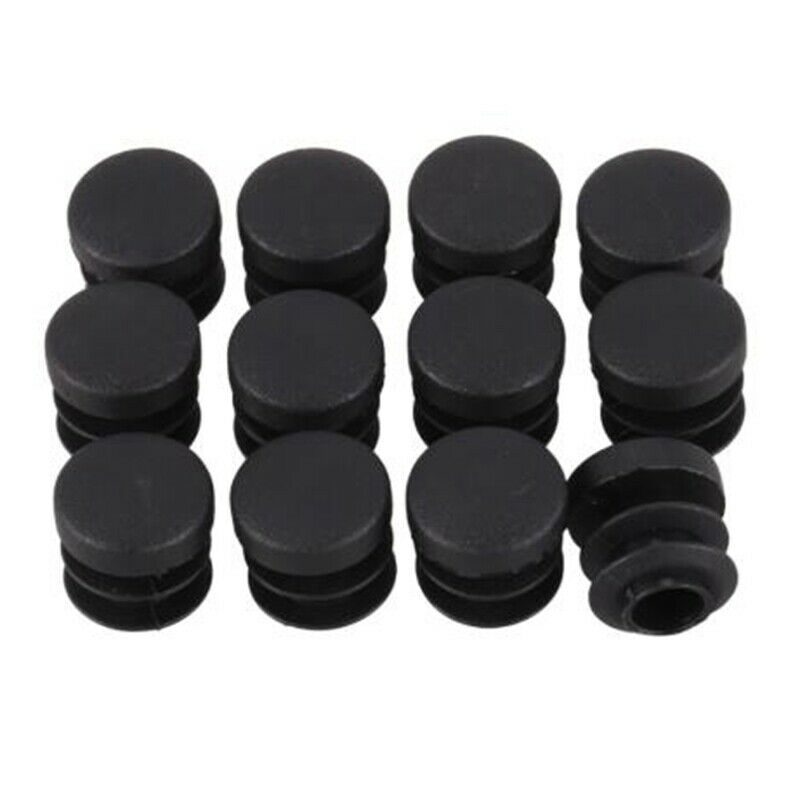 24Pack Chair Table Legs Plug 22mm Diameter Round Plastic Cover Thread InsertedG4