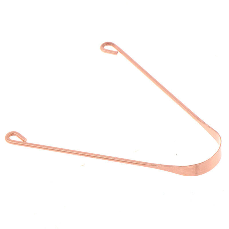 Tongue Scraper Cleaner Metal Cleaning Scraper for Men/Women Tongue Toothb.l8