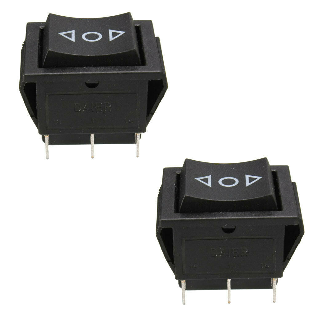 2X 6-Pin Sunroof Locks Rocker Momentary Switch DPDT On/Off/On for Car Truck