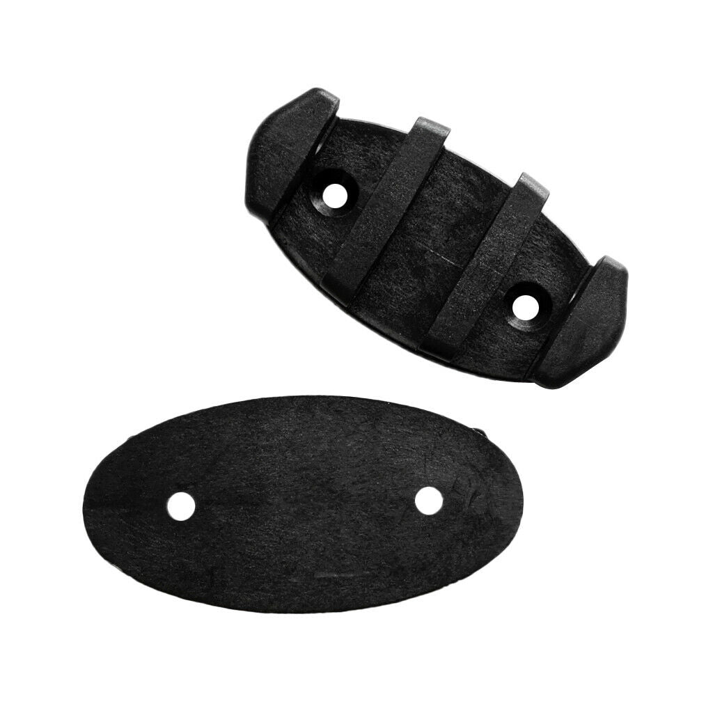 2pcs Marine Kayak Canoe Boat Zigzag Anchor Cleat Secure Bow Safety Line