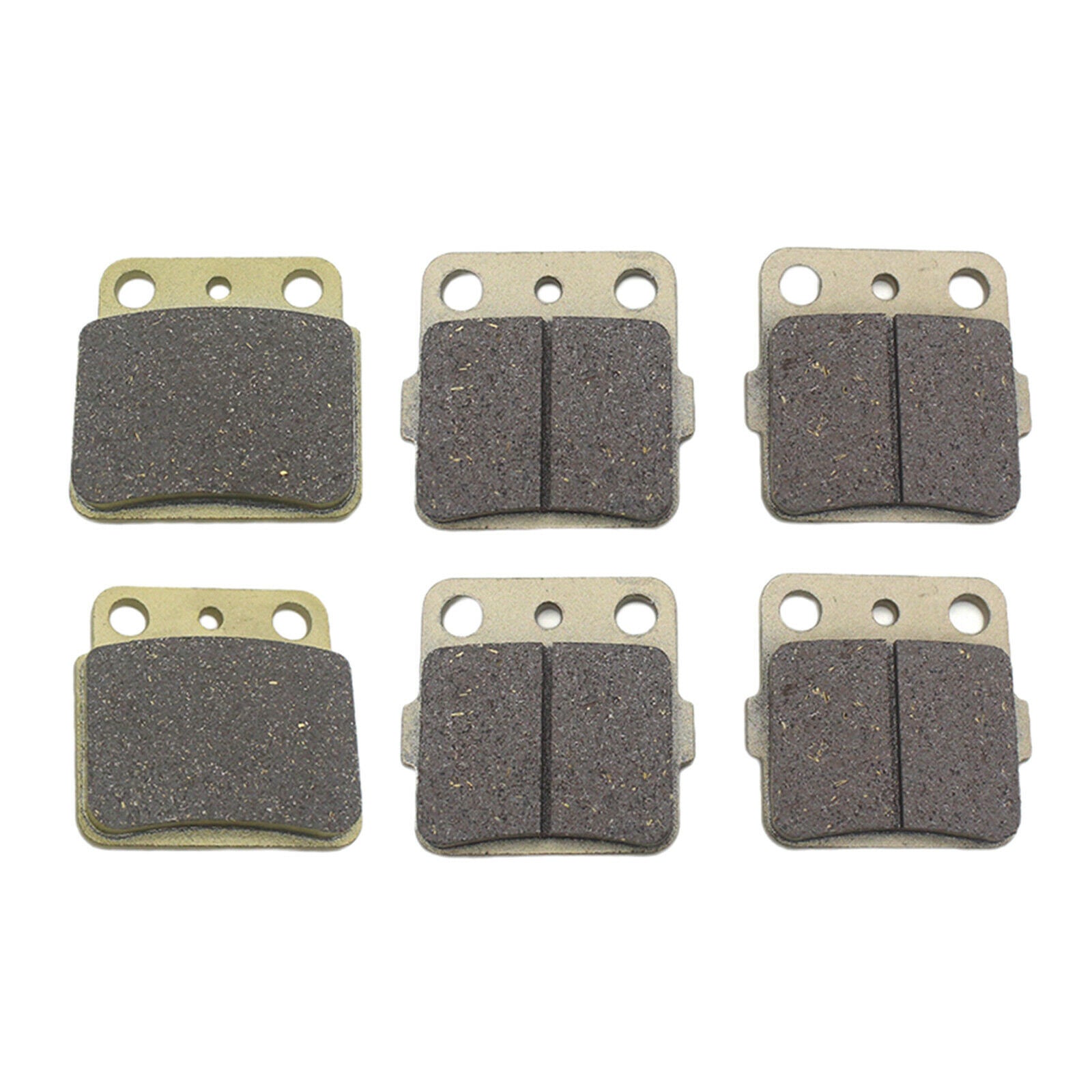 3 Pairs Front & Rear Brake Pads Set for SUZUKI LTZ400 03-12 Premium