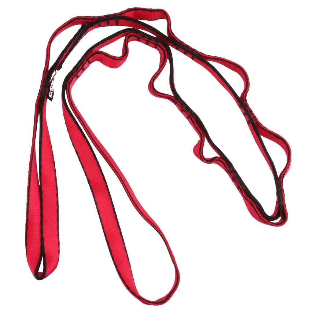 16mm Sewn Loop Daisy Chain Webbing Sling For Rock Climbing Harness Equipment
