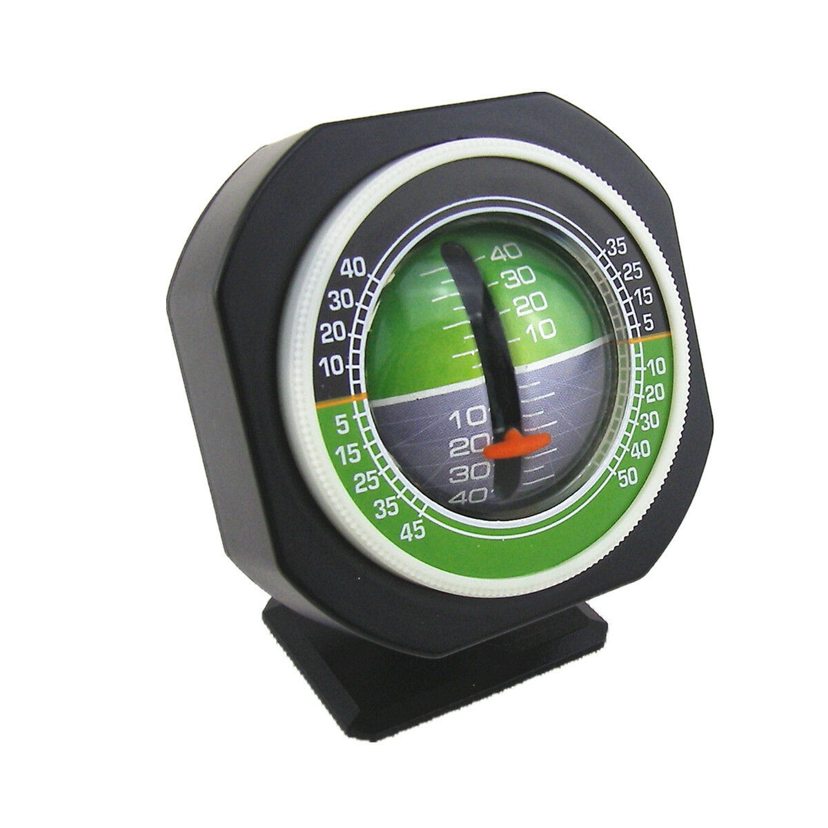 Car SUV Truck Outdoor Travel Angle Tilt Indicator Slope Meter Gauge w/ LED Light