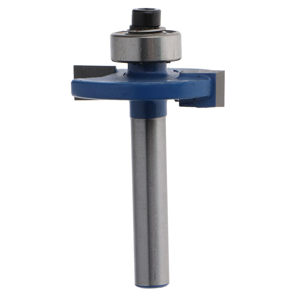 1Pc 1/4'' Shank Biscuit Cutter Router Bit Bearing Woodworking Tool Joiner