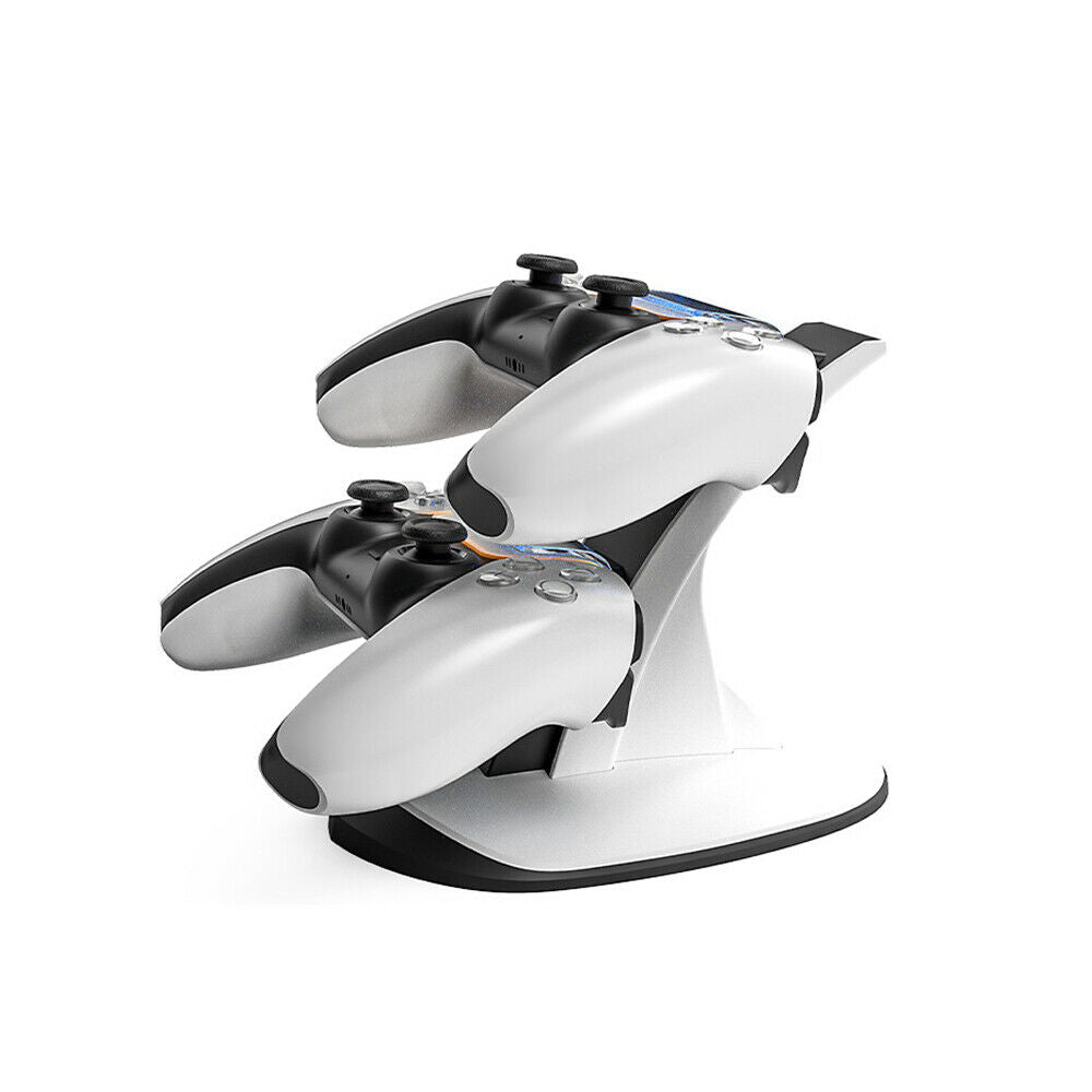 5V 1A Game Controller Handle Dual Charger Dock for Sony PS5 DualSense Wireless