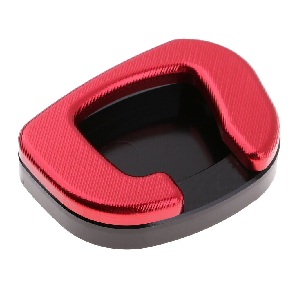 Sidestand Extension Enlarger Pad for Aprilia RSV4 RR/RF 2015-2018  Red
