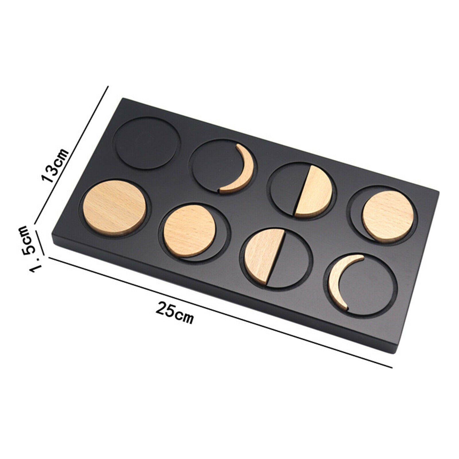 Montessori Toys Phases of Moon Puzzles Board Toys for Kids Early Educations