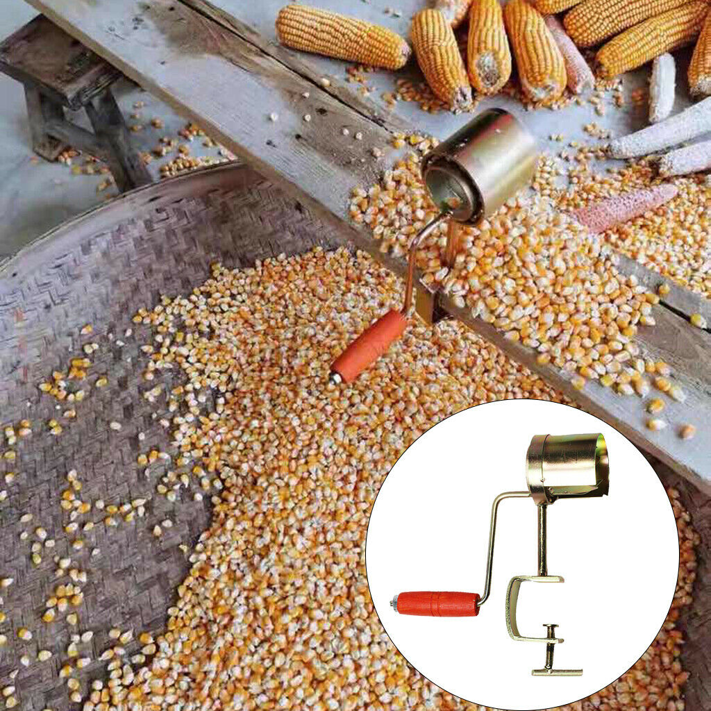 Manual Iron Corn Thresher Peeler Shucker Planer Kitchen Sheller Gadgets